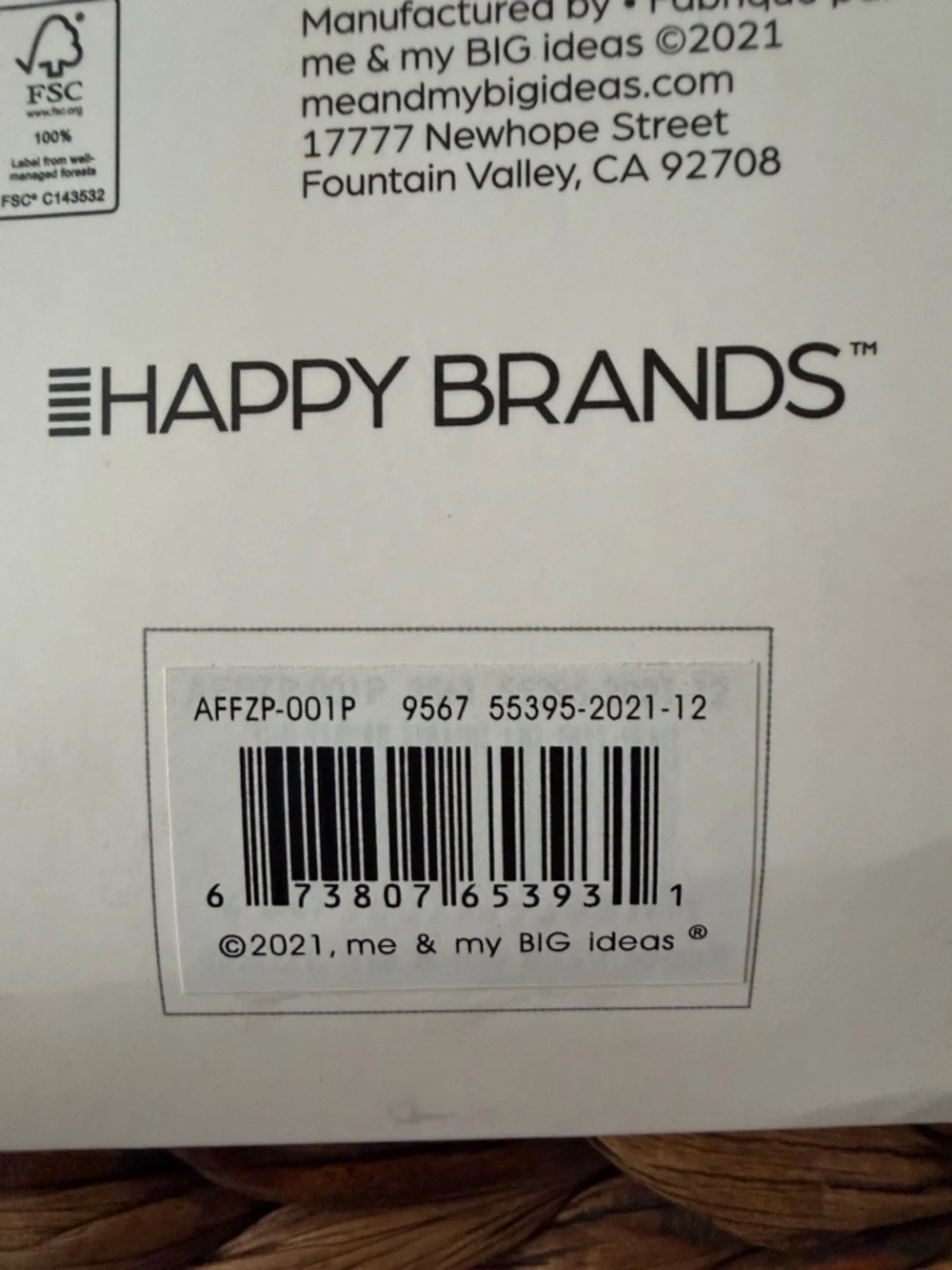 NWT - The Happy Planner Work + Life Large Pouch Pencil Case - Black & Cream